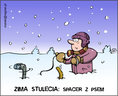 Spacer z psem