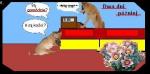 Komiks z psami: Miły sprzedawca